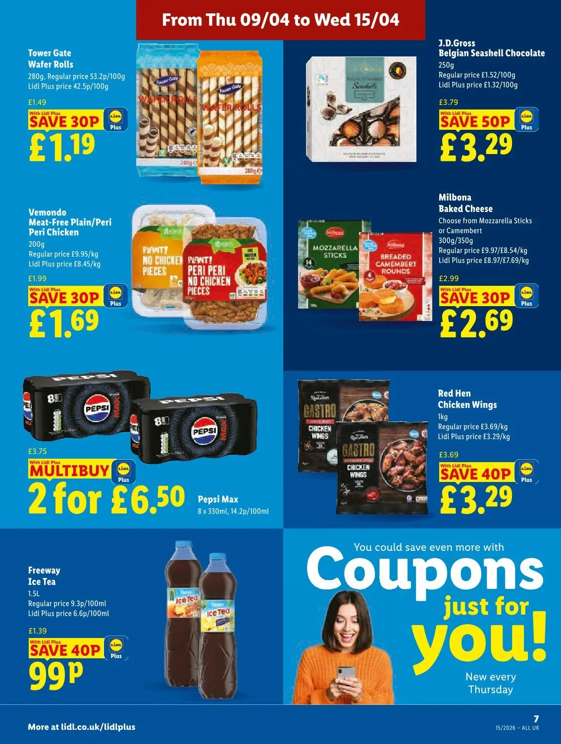 Lidl Offers from 9 April to 15 April 2026 - Catalogue Page 7
