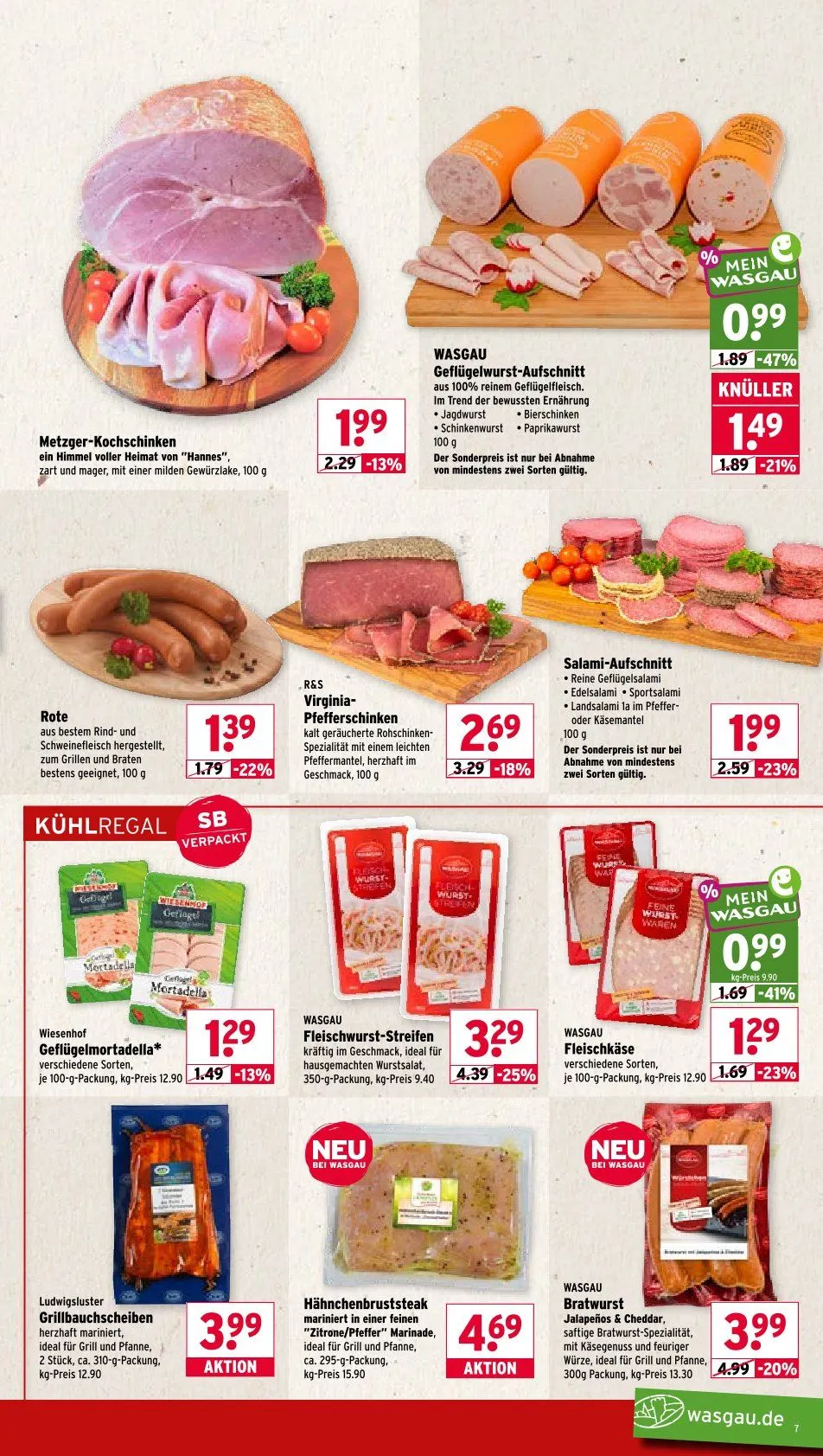 Wasgau Angebote von 26. Mai bis 30. Mai 2026 - Prospekt seite 7