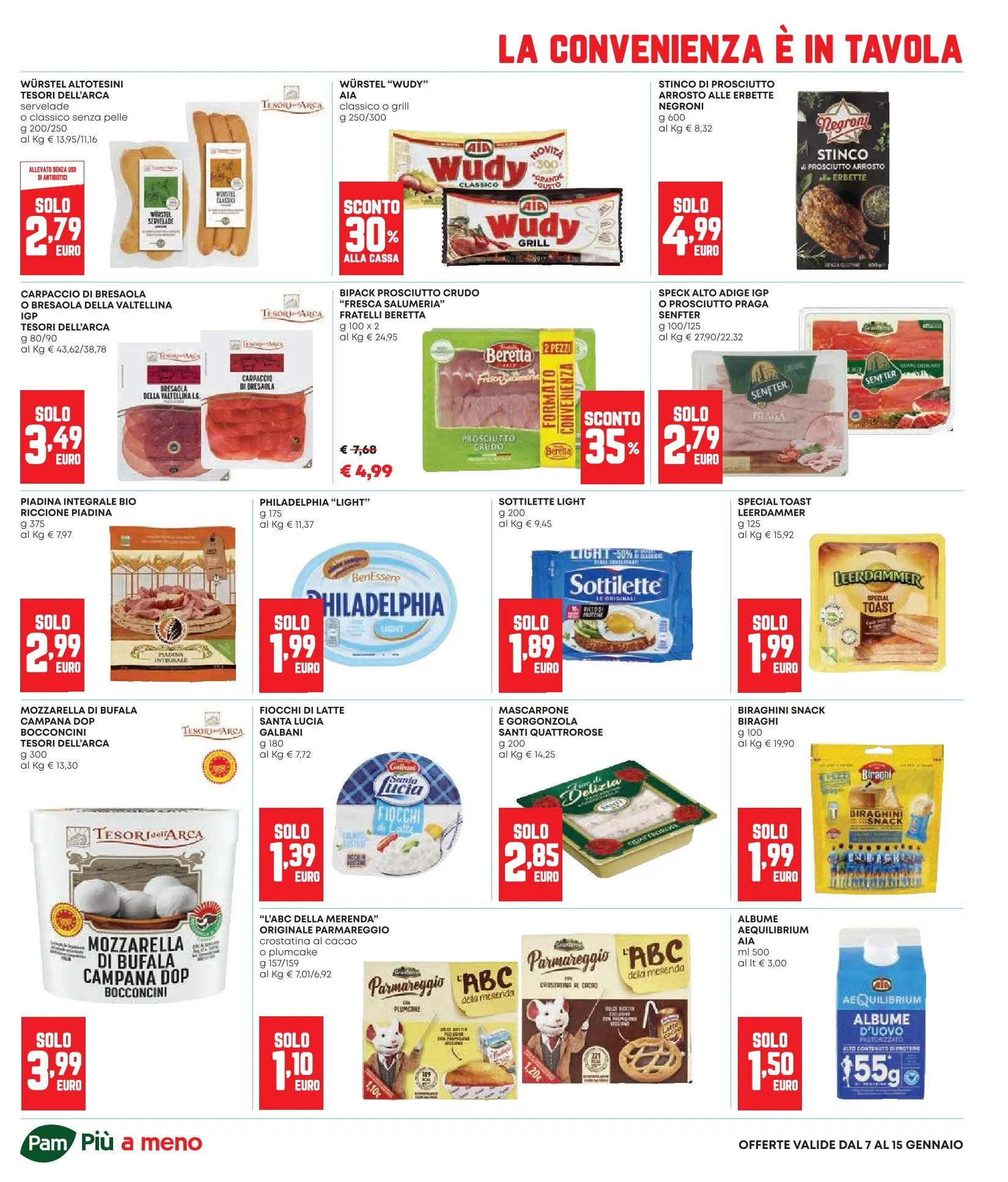 Pam Offerte da 7 gennaio a 15 gennaio di 2025 - Pagina del volantino 7