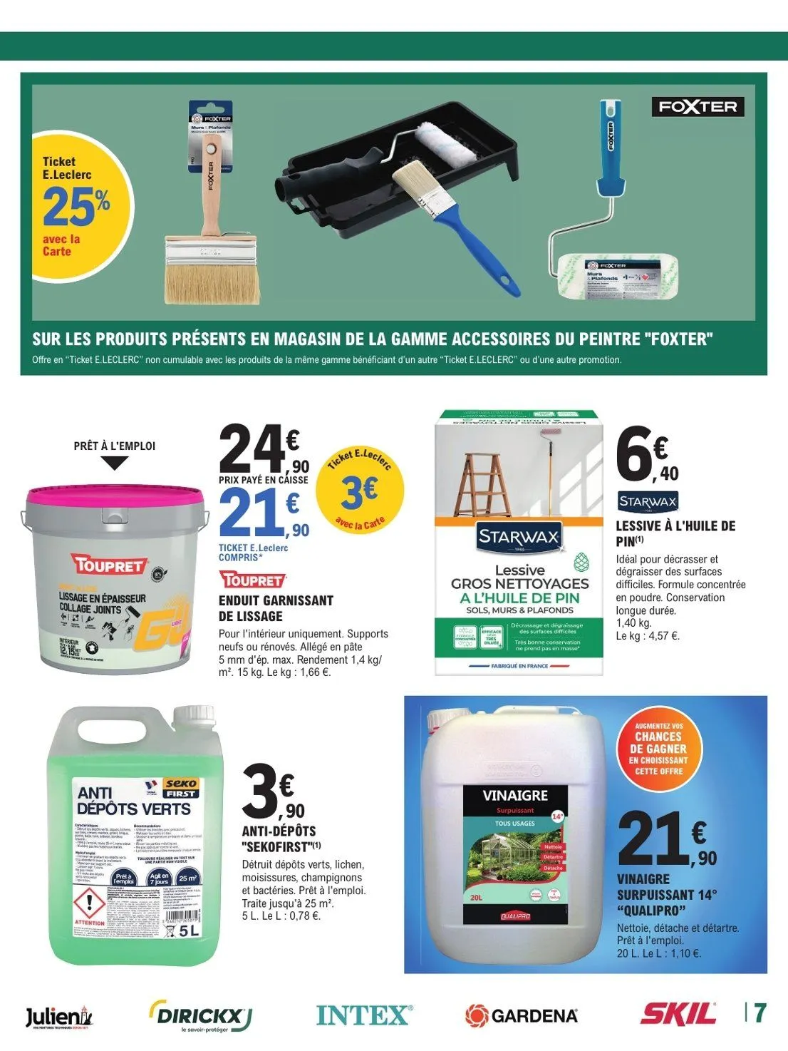 Catalogues E.Leclerc Brico  du 21 avril au 9 mai 2026 - Catalogue page 7