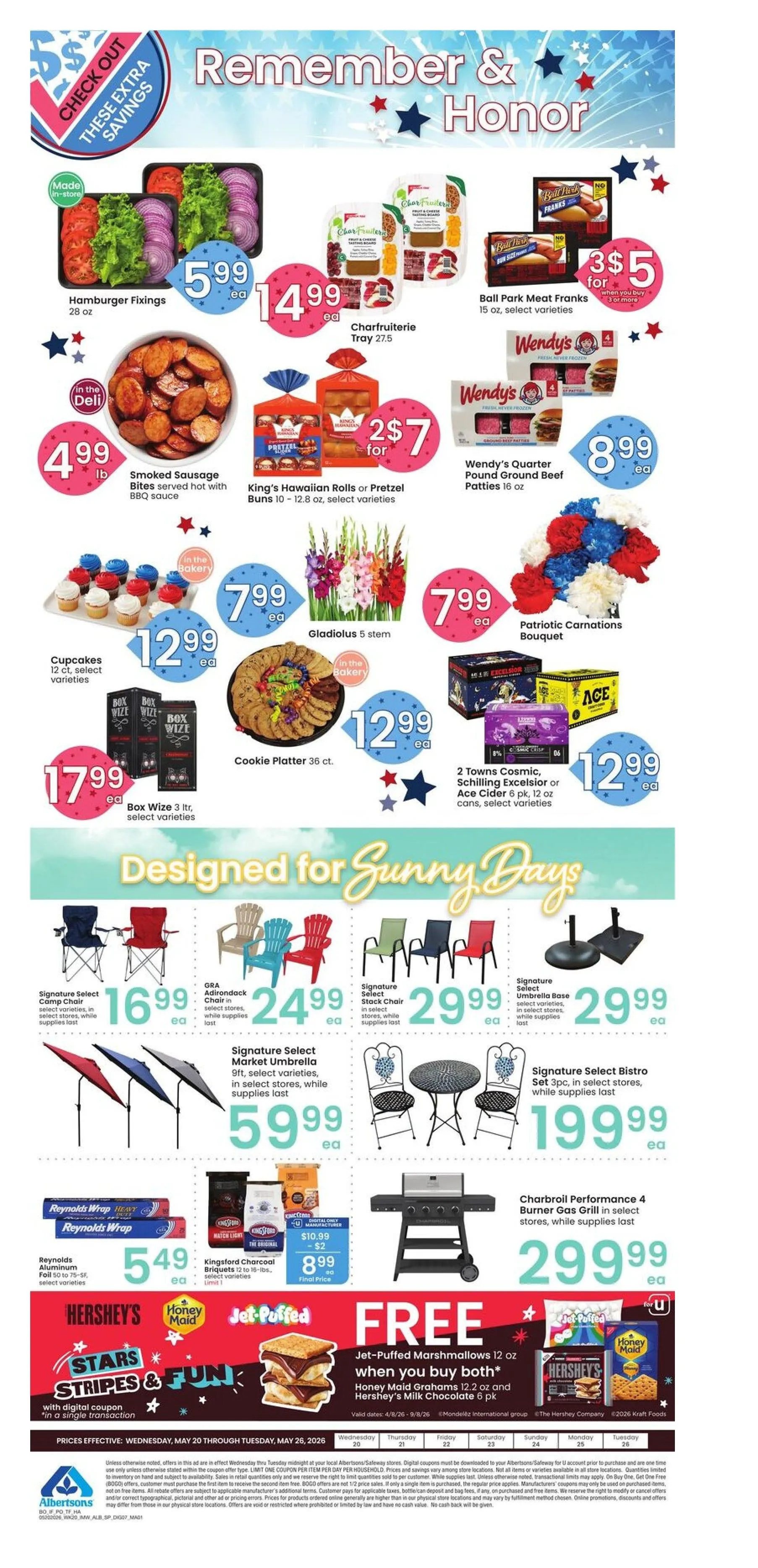 Weekly promotion Albertsons Sales spanning from May 20 to May 26 2026 - Page 7 for Catalogue 365