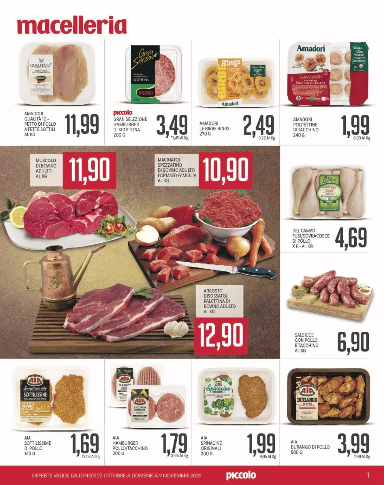 Volantini Piccolo da 27 ottobre a 9 novembre di 2025 - Pagina del volantino 7