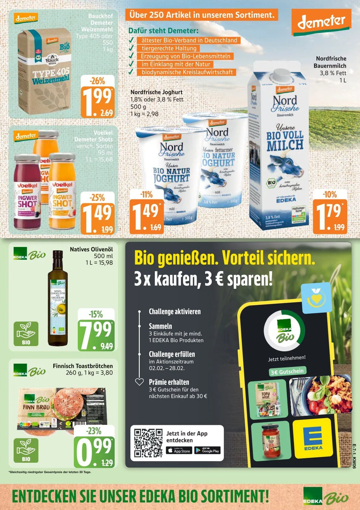 Edeka Angebote von 2. Februar bis 8. Februar 2026 - Prospekt seite 7