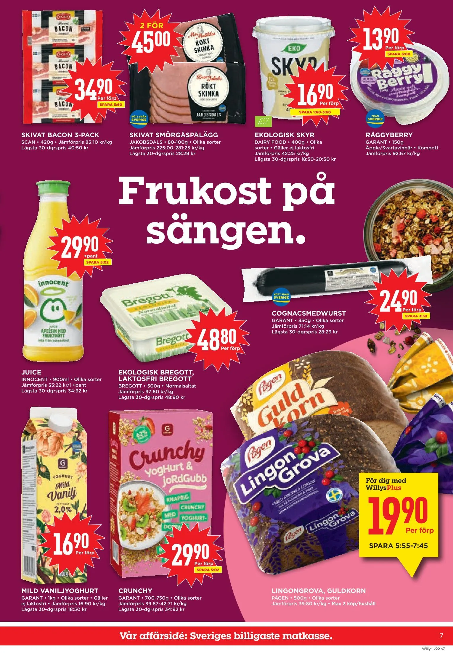 Willys Erbjudanden från 25 maj till 31 maj 2026 - Reklamblad sidor 7