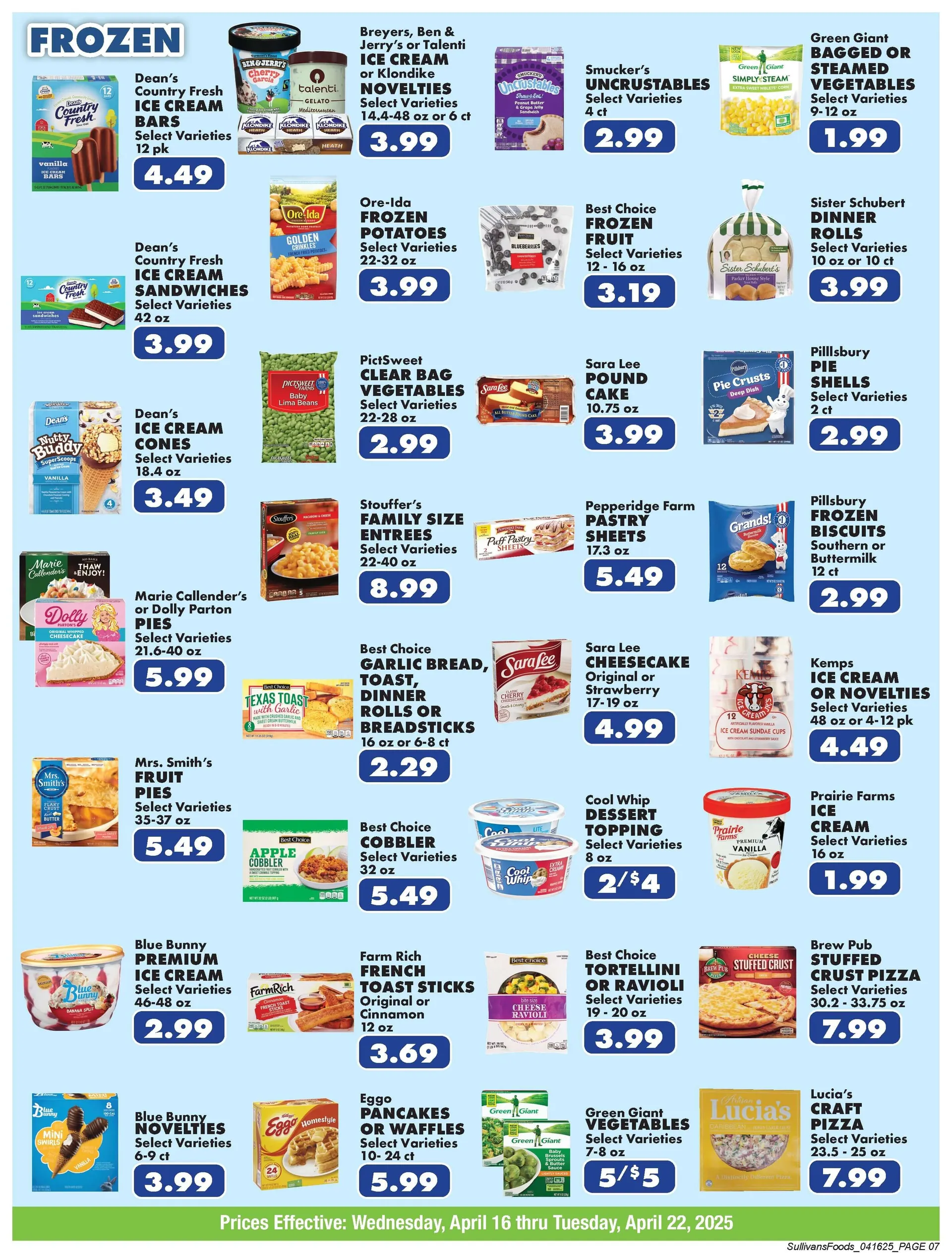 Weekly ad Sullivan's Foods Deals from April 16 to April 20 2025 - Page 7
