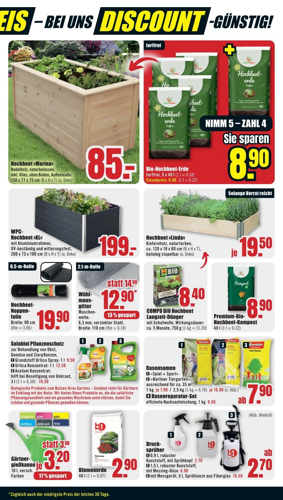 B1 Discount Baumarky Angebote von 12. April bis 17. April 2025 - Prospekt seite 7
