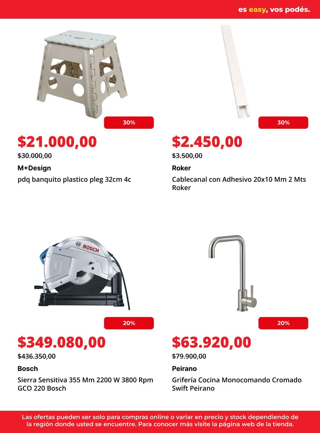 Ofertas de Easy Ofertas 7 de julio al 22 de julio 2026 - Página 6 del catálogo