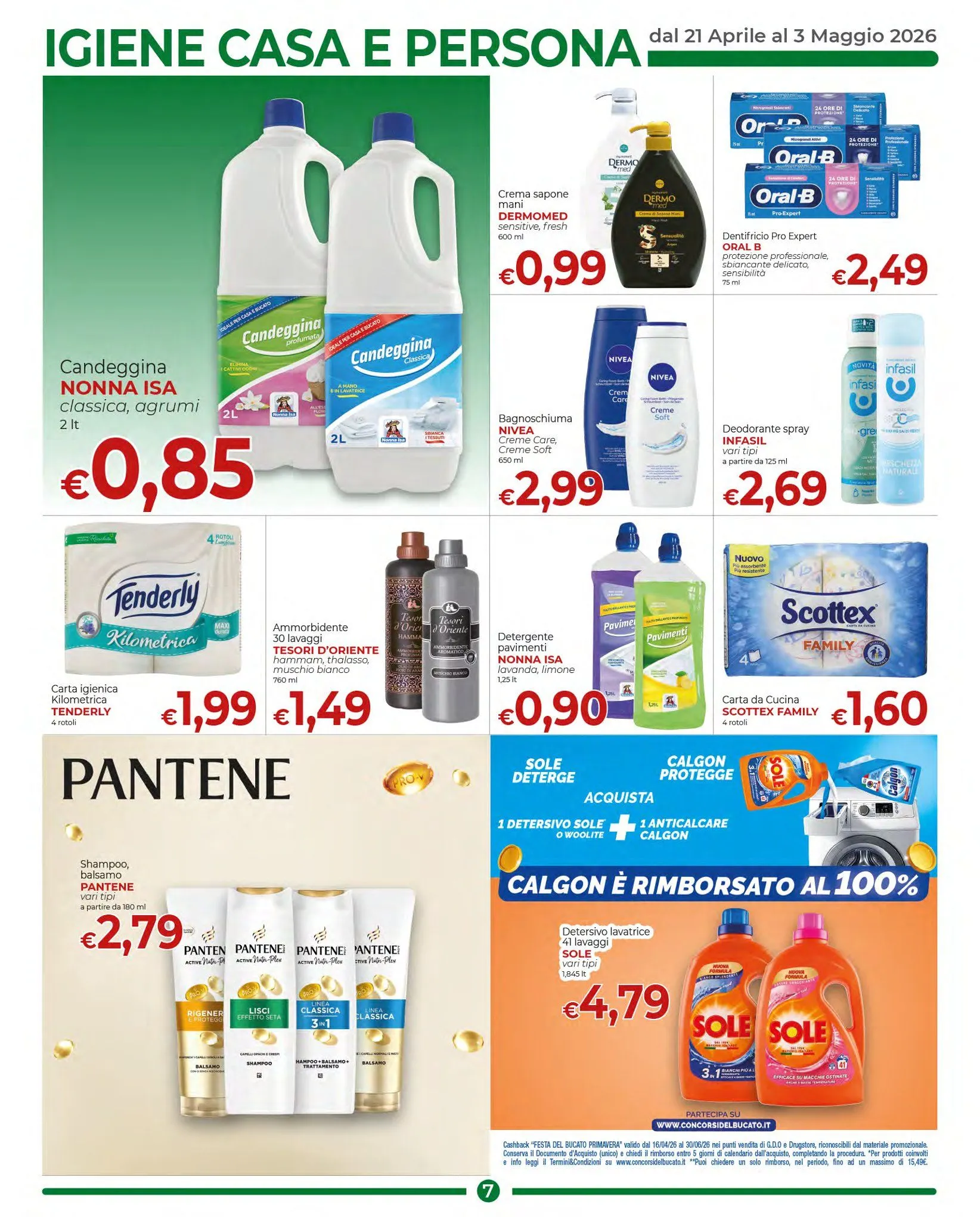 Volantini Supermercati Nonna Isa da 21 aprile a 3 maggio di 2026 - Pagina del volantino 7