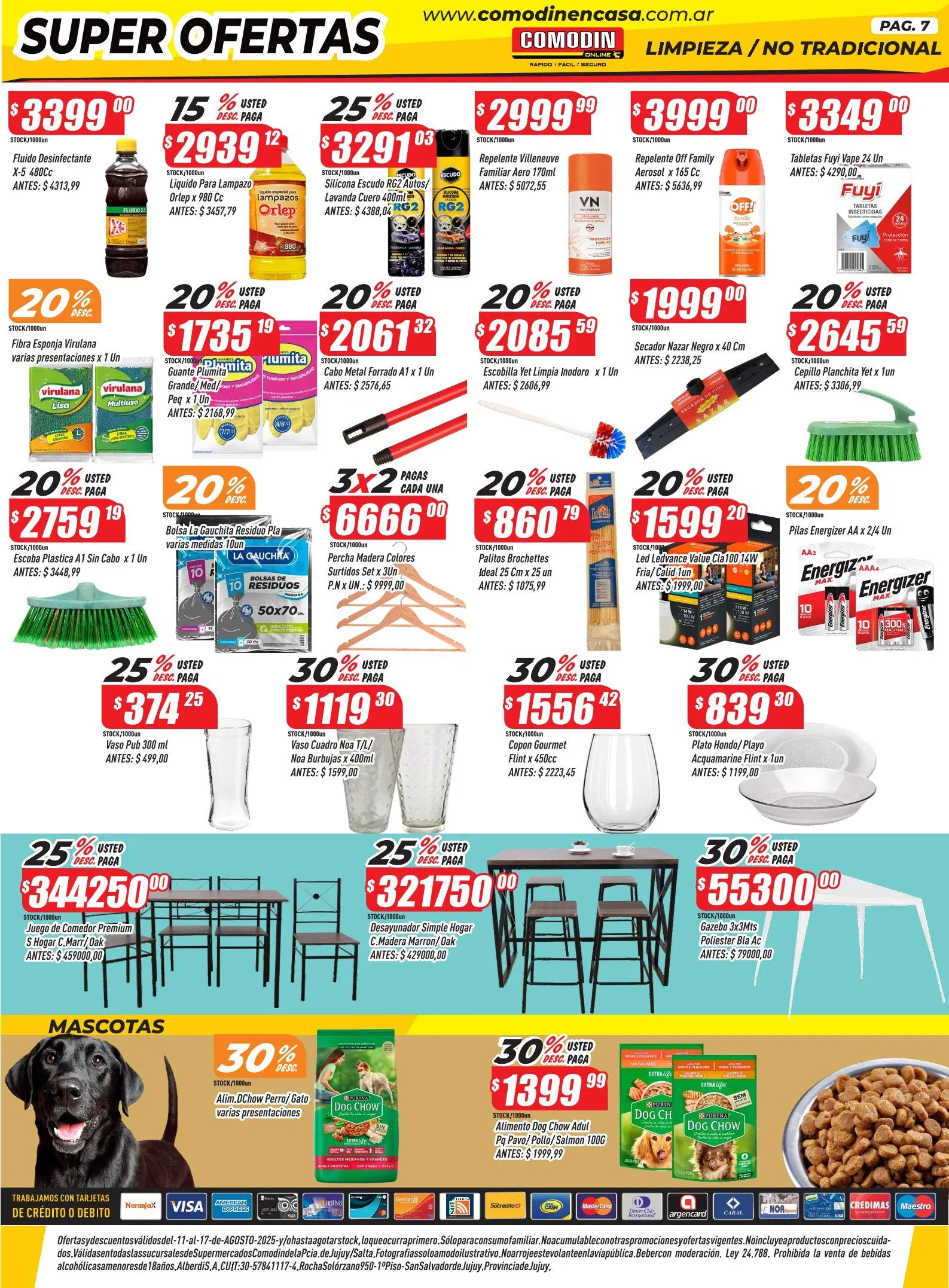 Ofertas de Ofertas Supermercados Comodín 11 de agosto al 19 de agosto 2025 - Página 7 del catálogo