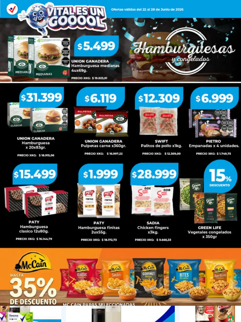 Ofertas de Vital Ofertas 22 de junio al 28 de junio 2026 - Página 7 del catálogo