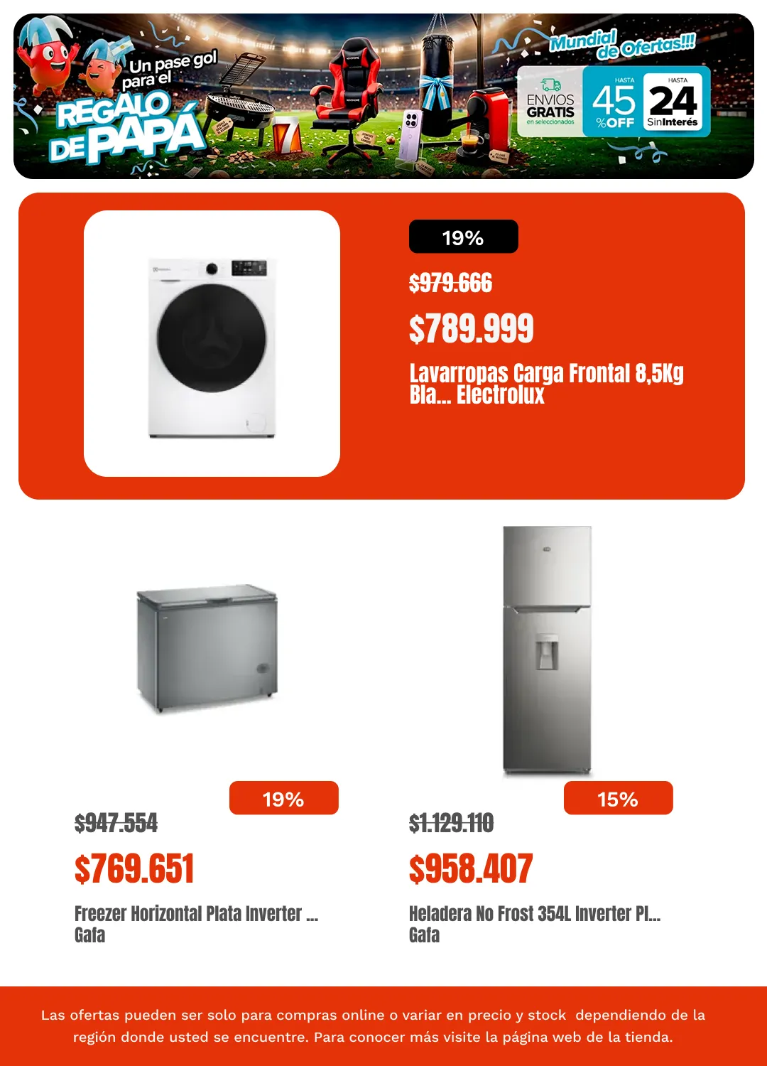 Ofertas de  Megatone Ofertas 19 de junio al 8 de julio 2026 - Página 7 del catálogo