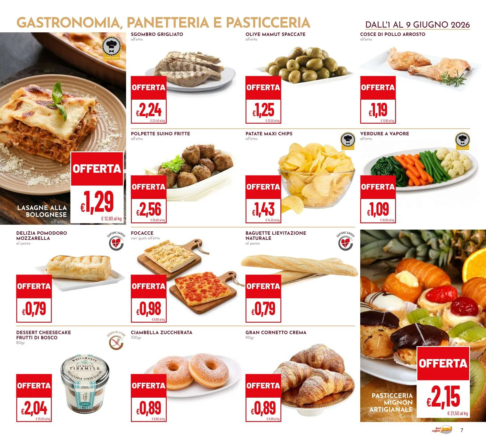 Volantini Pan da 1 giugno a 9 giugno di 2026 - Pagina del volantino 7