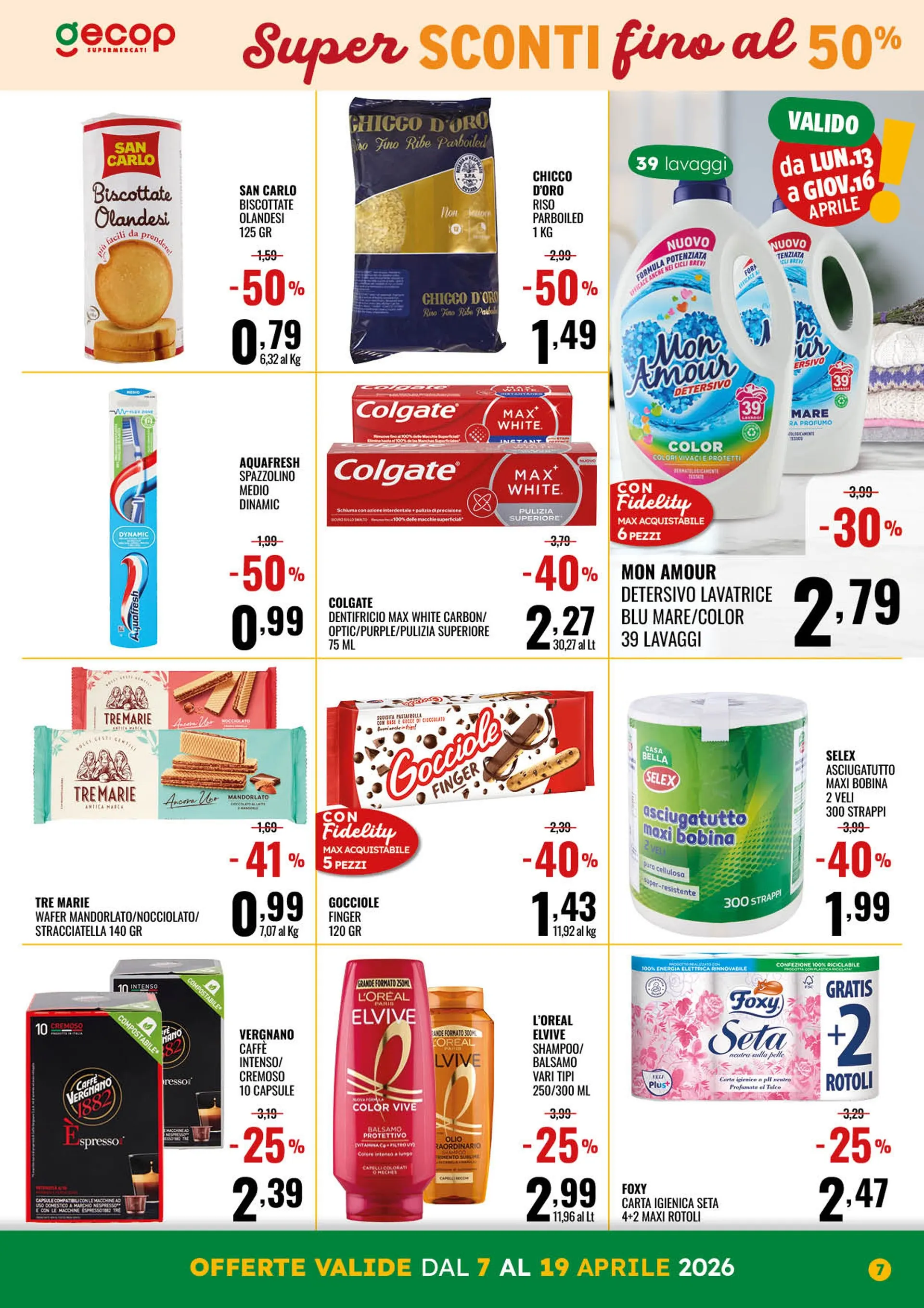  Volantini Gecop da 7 aprile a 19 aprile di 2026 - Pagina del volantino 7