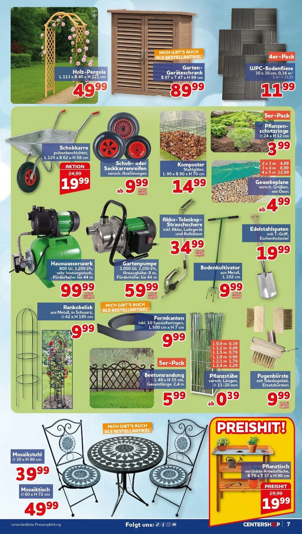  CENTERSHOP Prospekte von 29. Juni bis 4. Juli 2026 - Prospekt seite 7