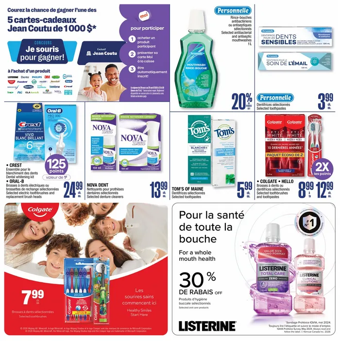 Jean Coutu Sales from March 27 to April 1 2026 - flyer page 7