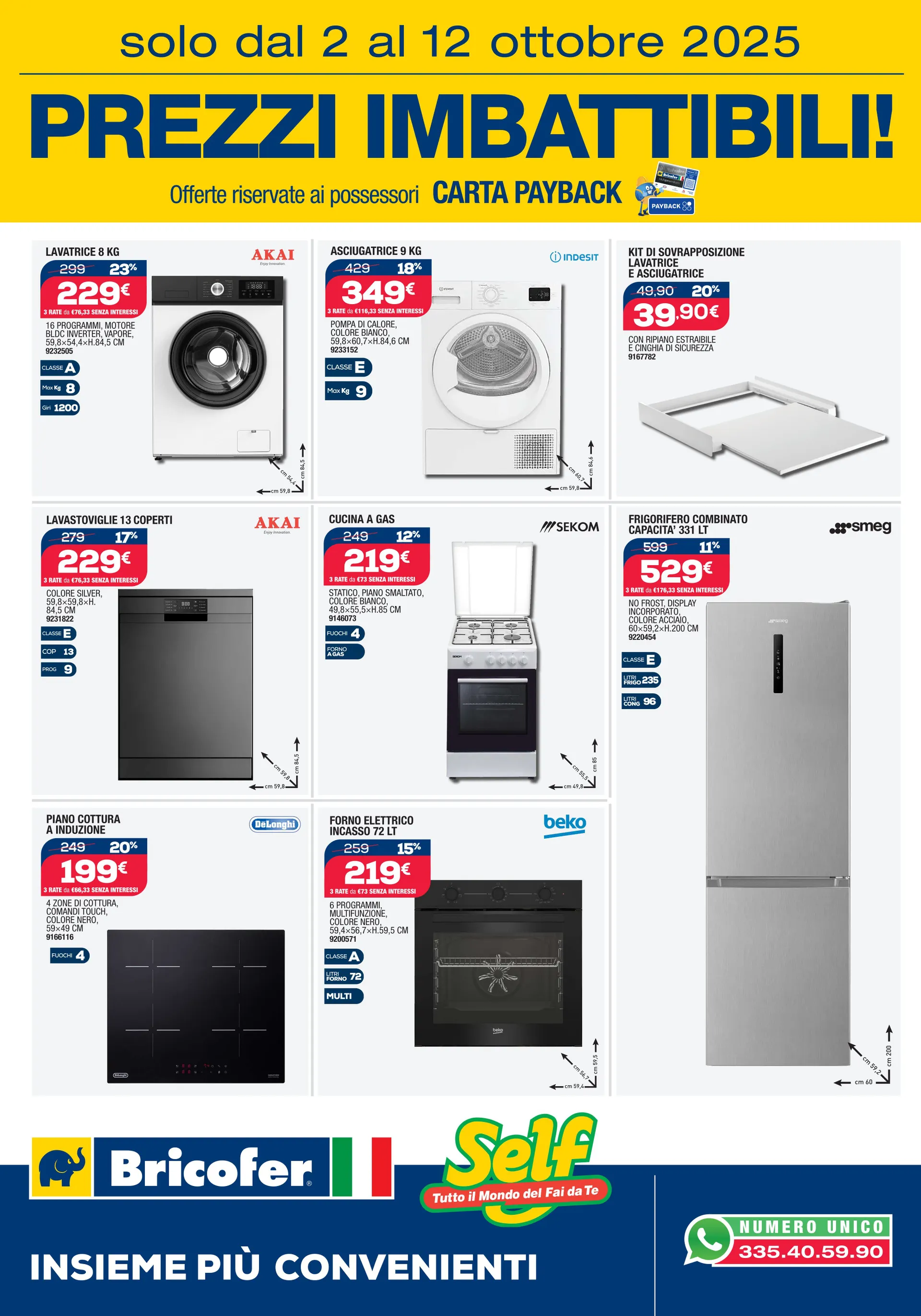Volantini Bricofer da 2 settembre a 12 ottobre di 2025 - Pagina del volantino 7