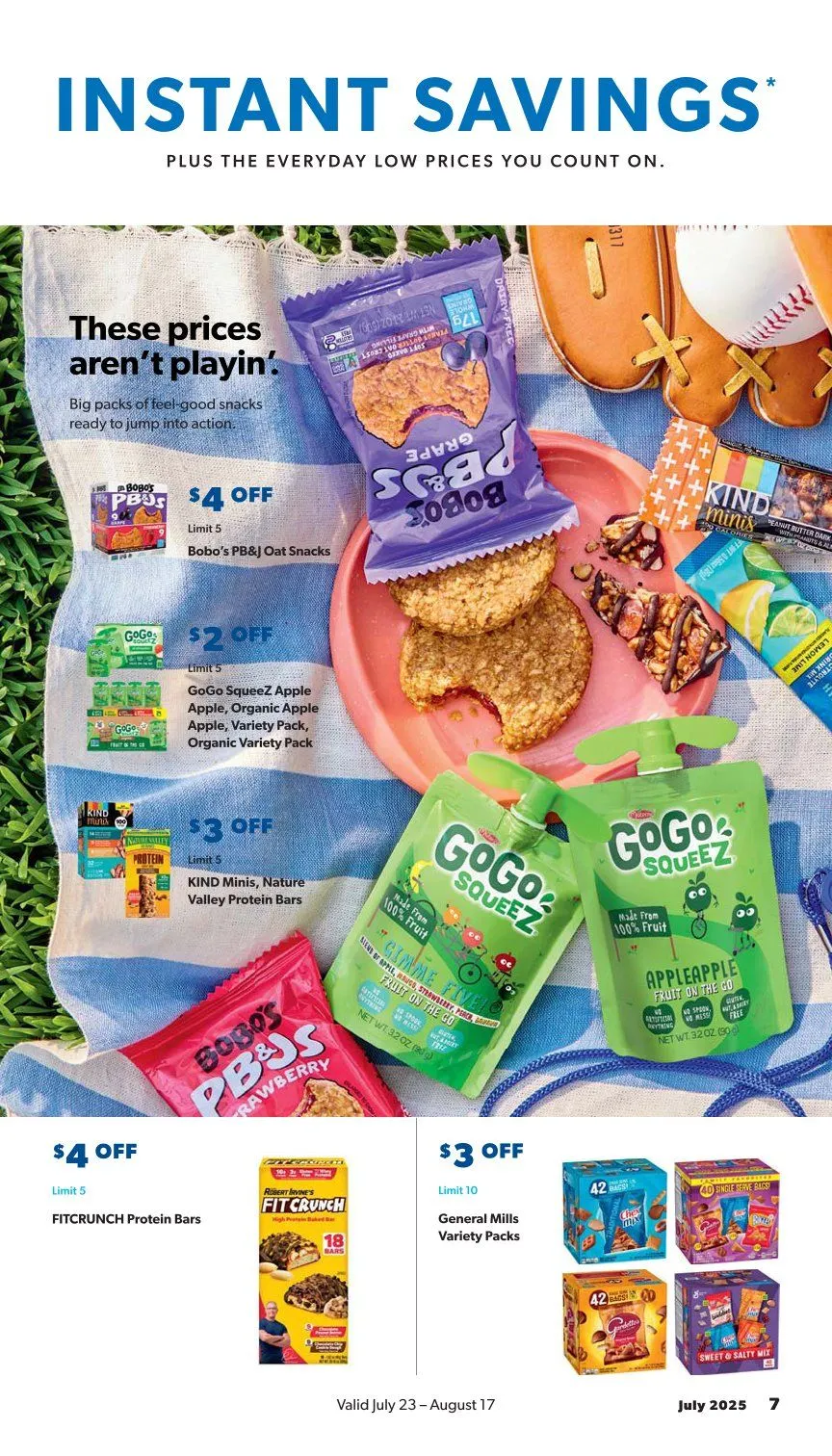 Weekly ad Sam's Club Sales from July 23 to August 17 2025 - Page 7