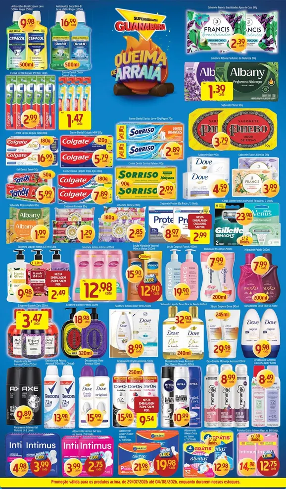 Encarte de Supermercados Guanabara 29 de julho até 4 de agosto 2026 - Pagina 7