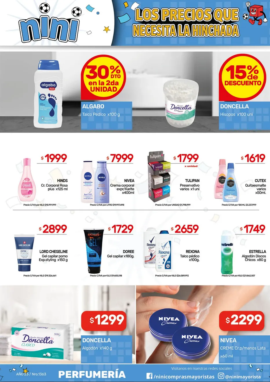 Ofertas de  Ofertas Nini Mayorista 8 de junio al 14 de junio 2026 - Página 7 del catálogo