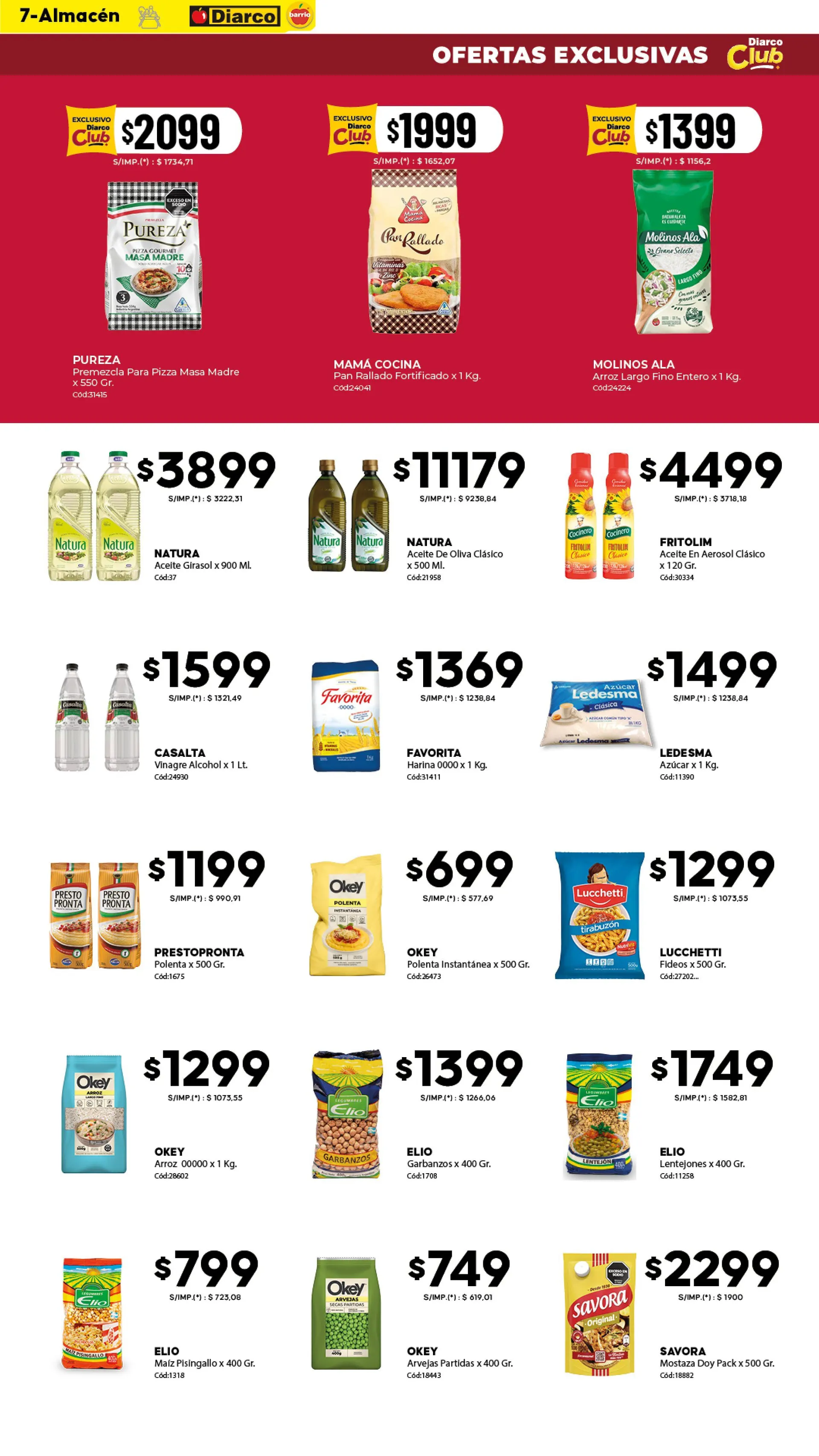 Ofertas de Diarco Ofertas 25 de mayo al 29 de mayo 2026 - Página 7 del catálogo