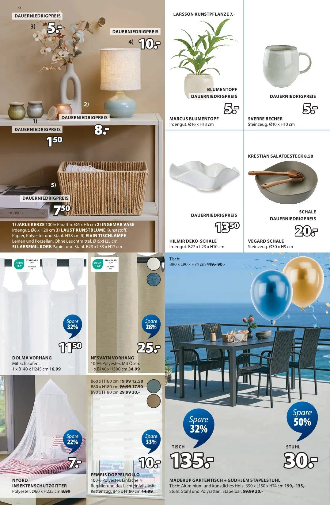 JYSK Prospekt von 31. März bis 3. Mai 2025 - Prospekt seite 7