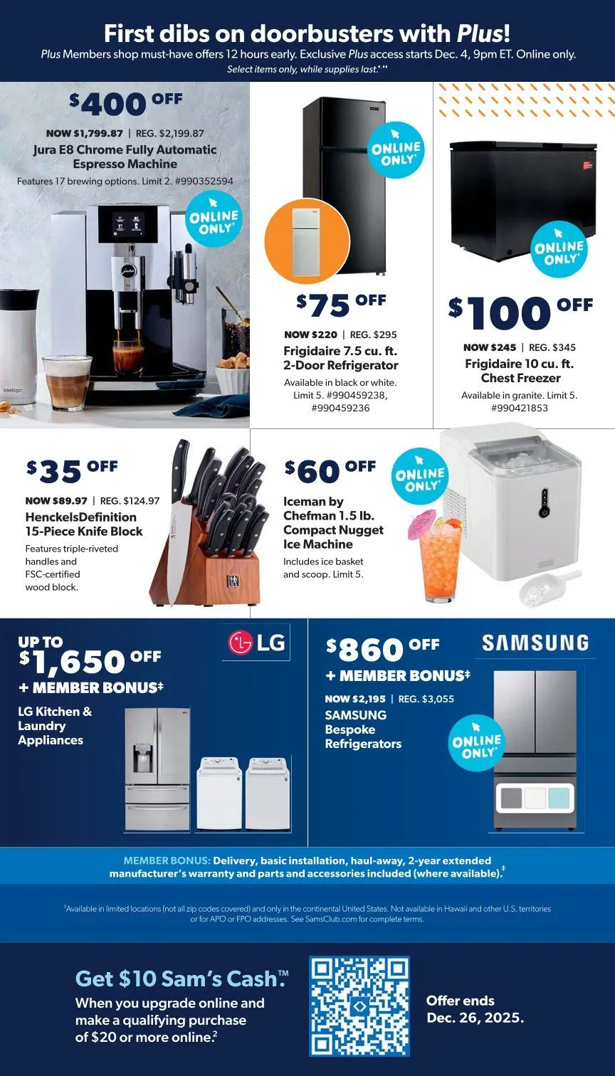 Weekly ad Sam's Club Sales from December 3 to December 26 2025 - Page 7