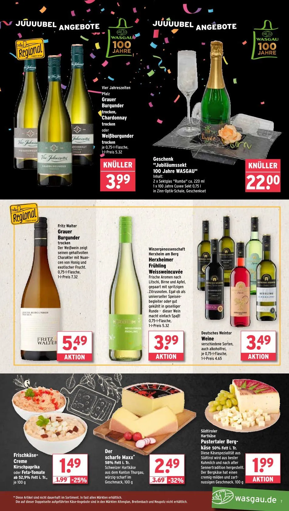 Wasgau Prospekte von 12. Mai bis 20. Mai 2025 - Prospekt seite 7