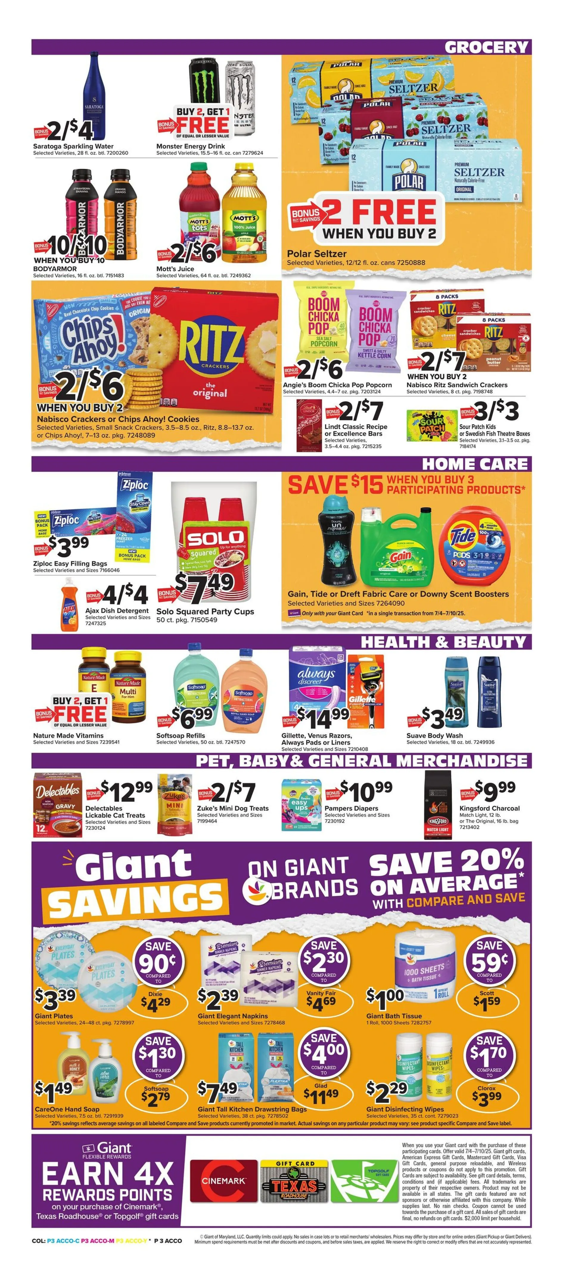 Weekly ad Giant Food weekly ads from July 4 to July 10 2025 - Page 6