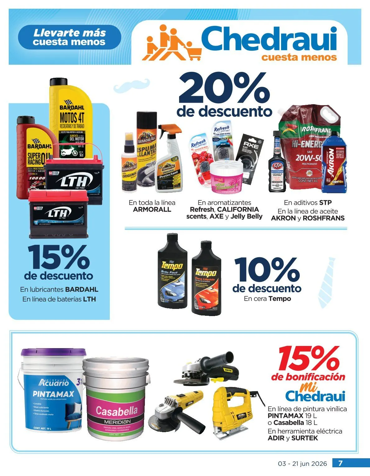 Catálogo de Chedraui Ofertas 3 de junio al 21 de junio 2026 - Pagina 7