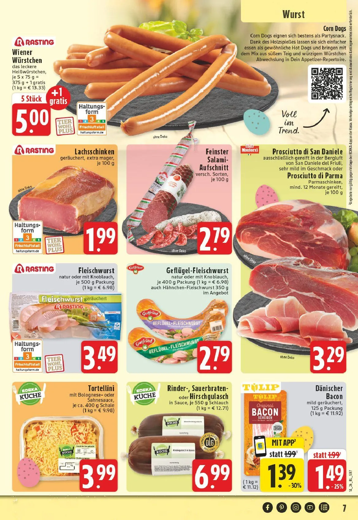Edeka Angebote von 30. März bis 4. April 2026 - Prospekt seite 7