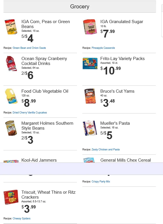 Weekly ad Rowe's IGA Supermarkets Sales from December 17 to December 23 2025 - Page 7