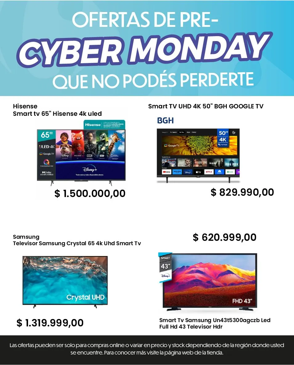 Ofertas de Cyber Monday 29 de octubre al 6 de noviembre 2024 - Página 8 del catálogo