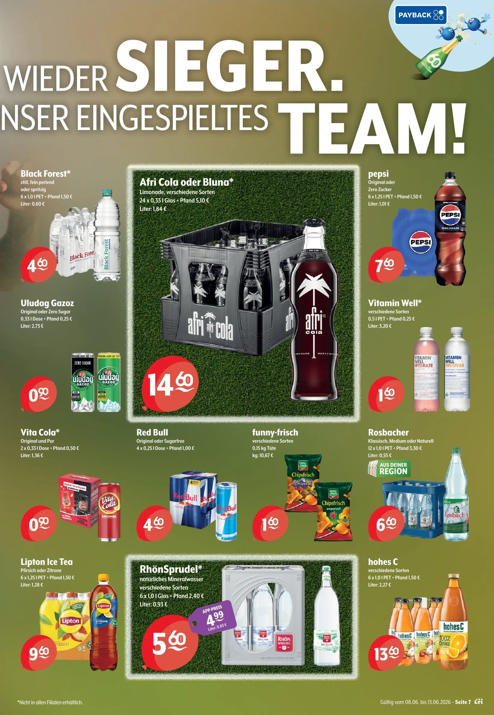 Trink und Spare Angebote von 8. Juni bis 13. Juni 2026 - Prospekt seite 7