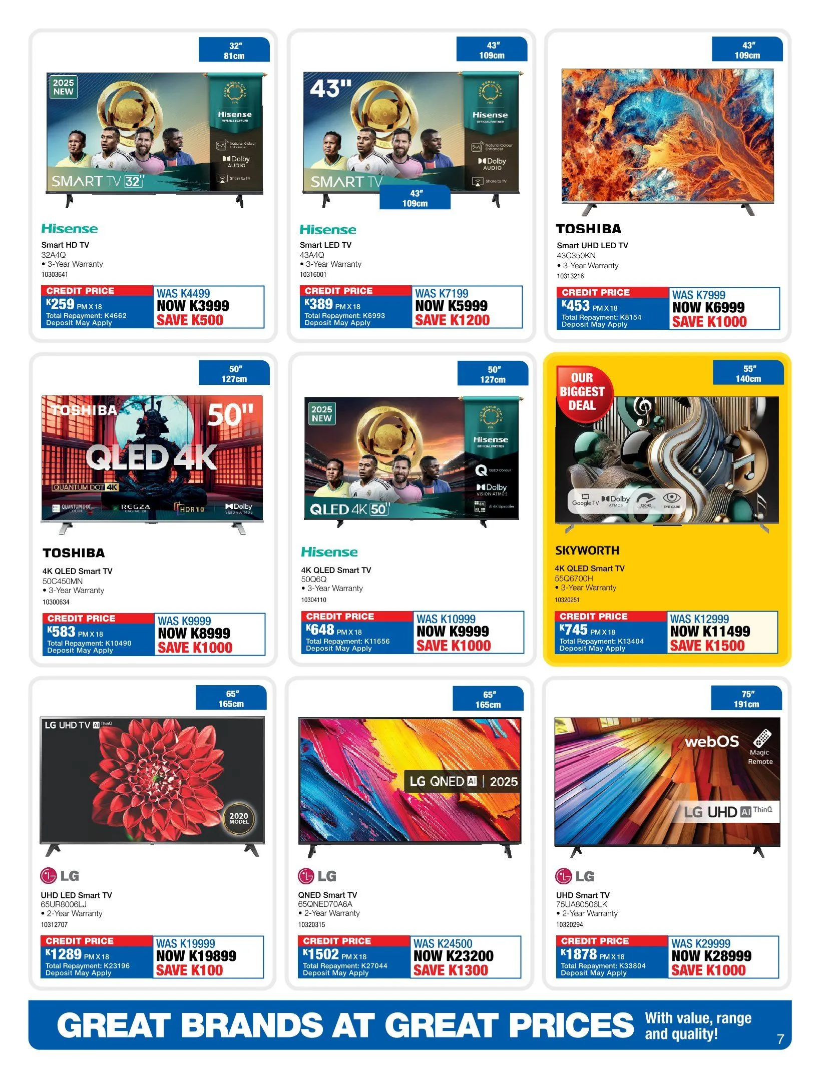  OK Furniture Sales from 13 May to 17 May 2026 - Catalogue Page 7
