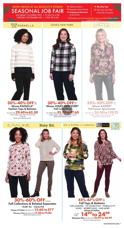 Weekly ad Boscov's Sales from October 9 to October 15 2025 - Page 7