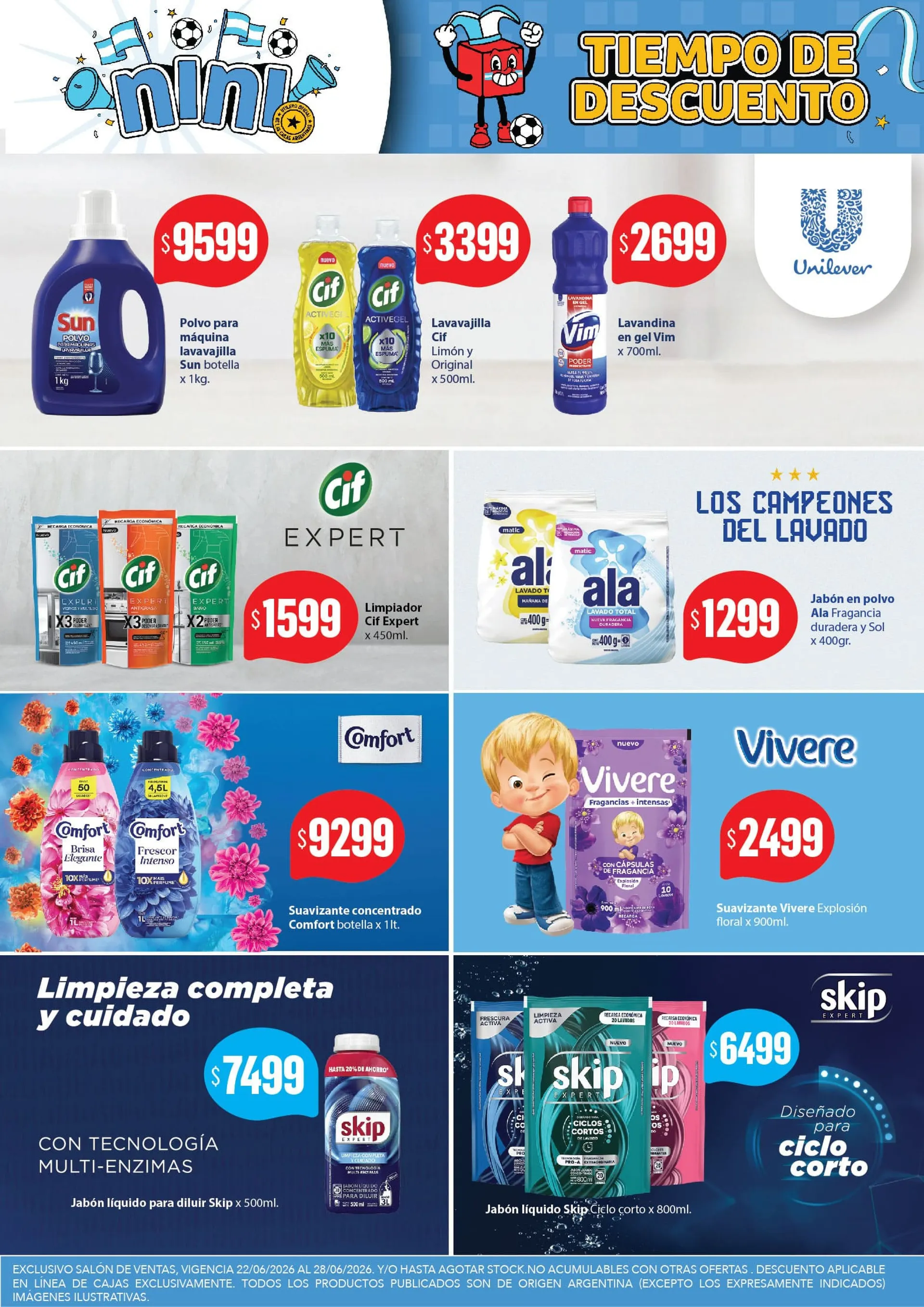 Ofertas de Nini Mayorista Ofertas 22 de junio al 28 de junio 2026 - Página 7 del catálogo