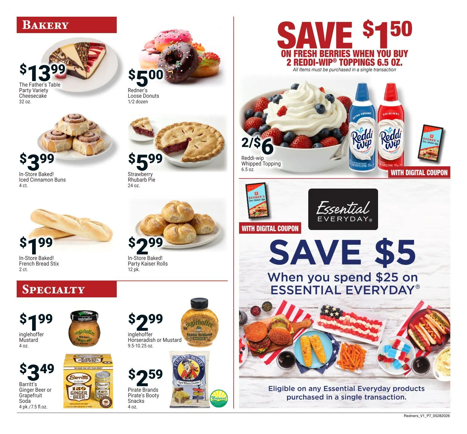 Weekly ad Redner's Market Sales from May 28 to June 3 2026 - Page 7