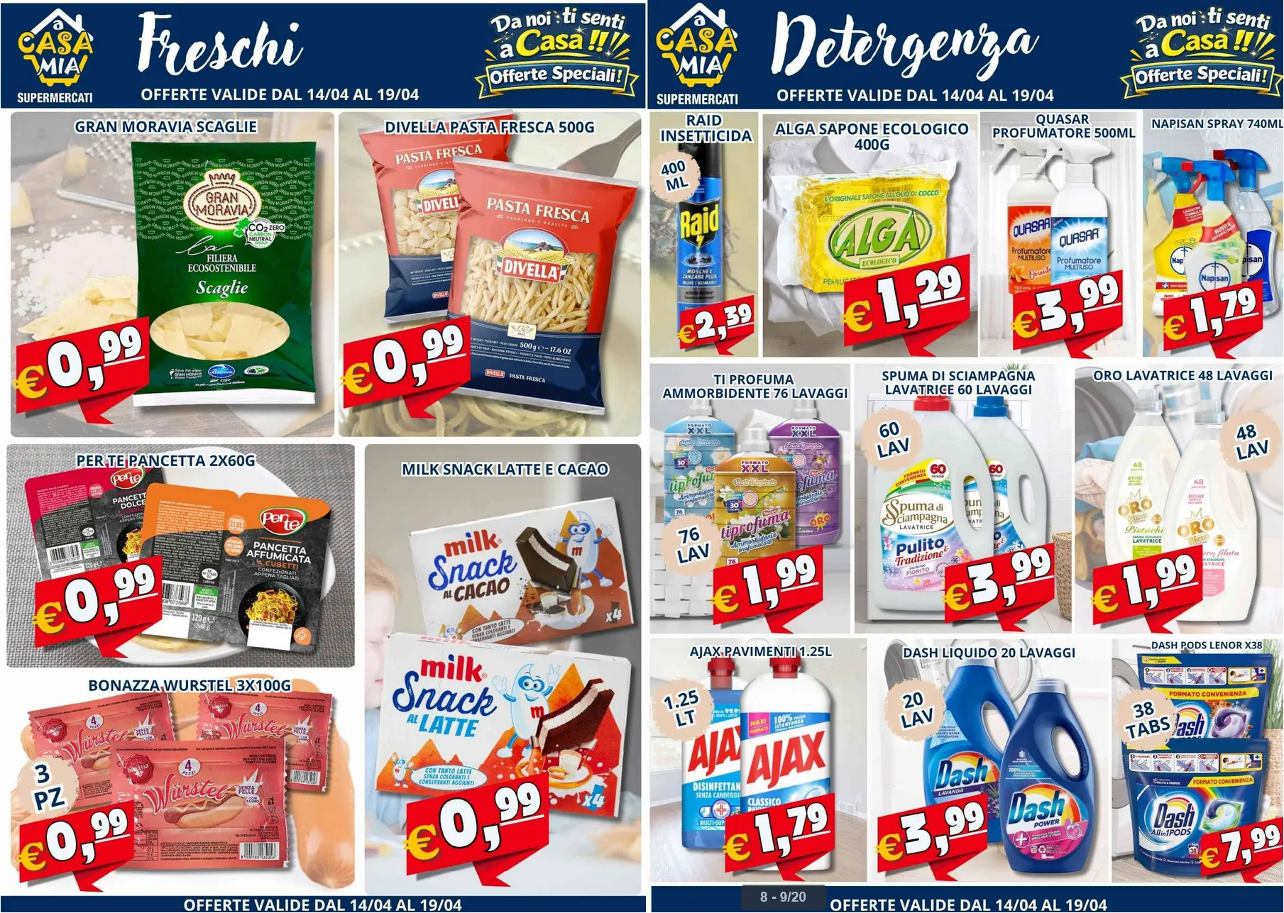Volantini A Casa Mia da 14 aprile a 19 aprile di 2026 - Pagina del volantino 7