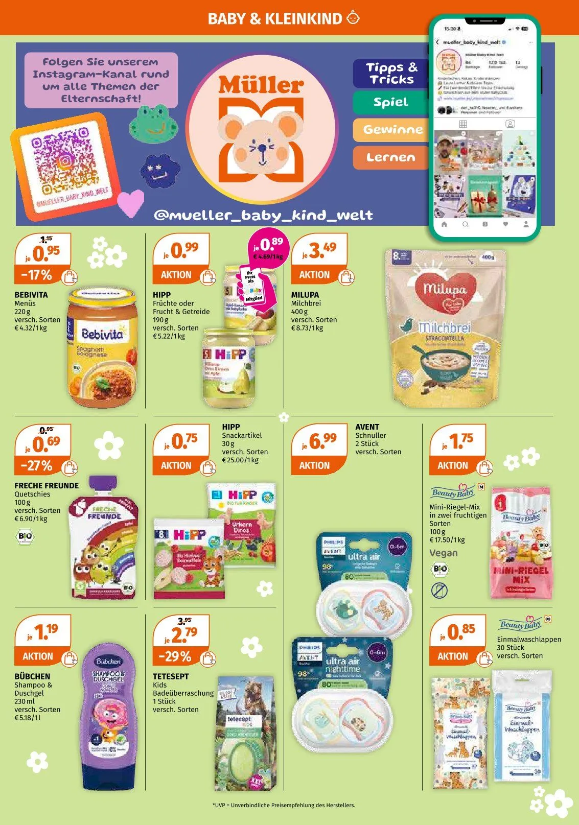 Müller Prospekte von 2. März bis 7. März 2026 - Prospekt seite 7