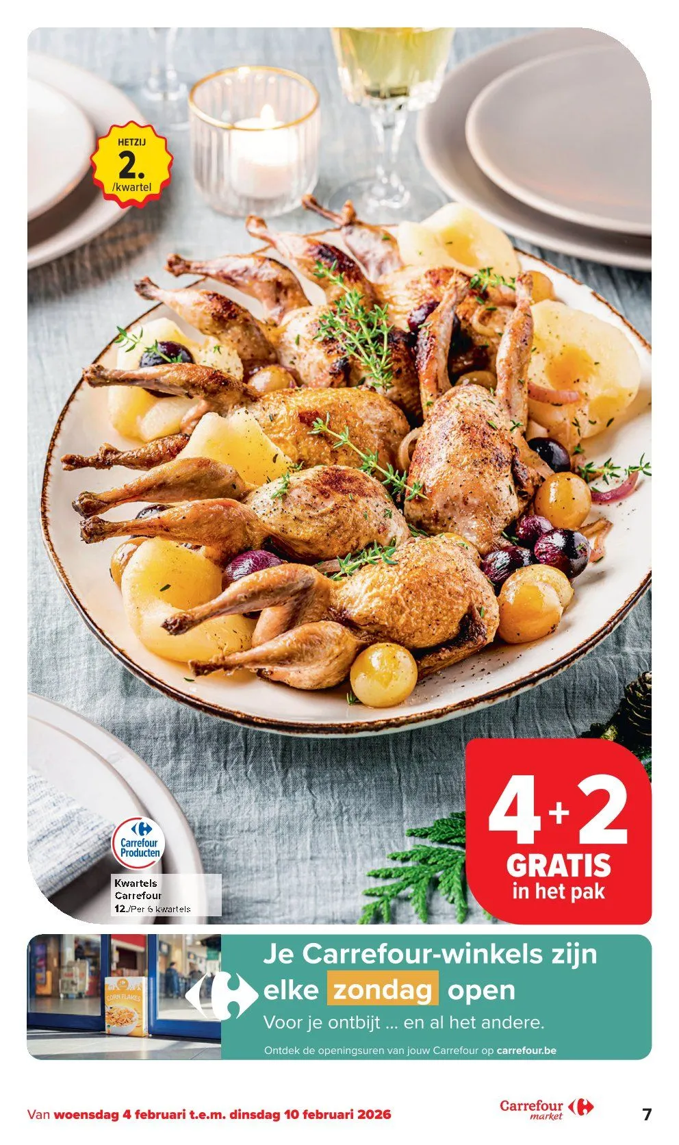 Carrefour folder van 4 februari tot 10 februari 2026 - folder pagina 7