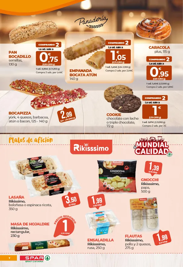 Catálogo de SPAR Gran Canaria Ofertas 12 de junio al 25 de junio 2026 - Página 7