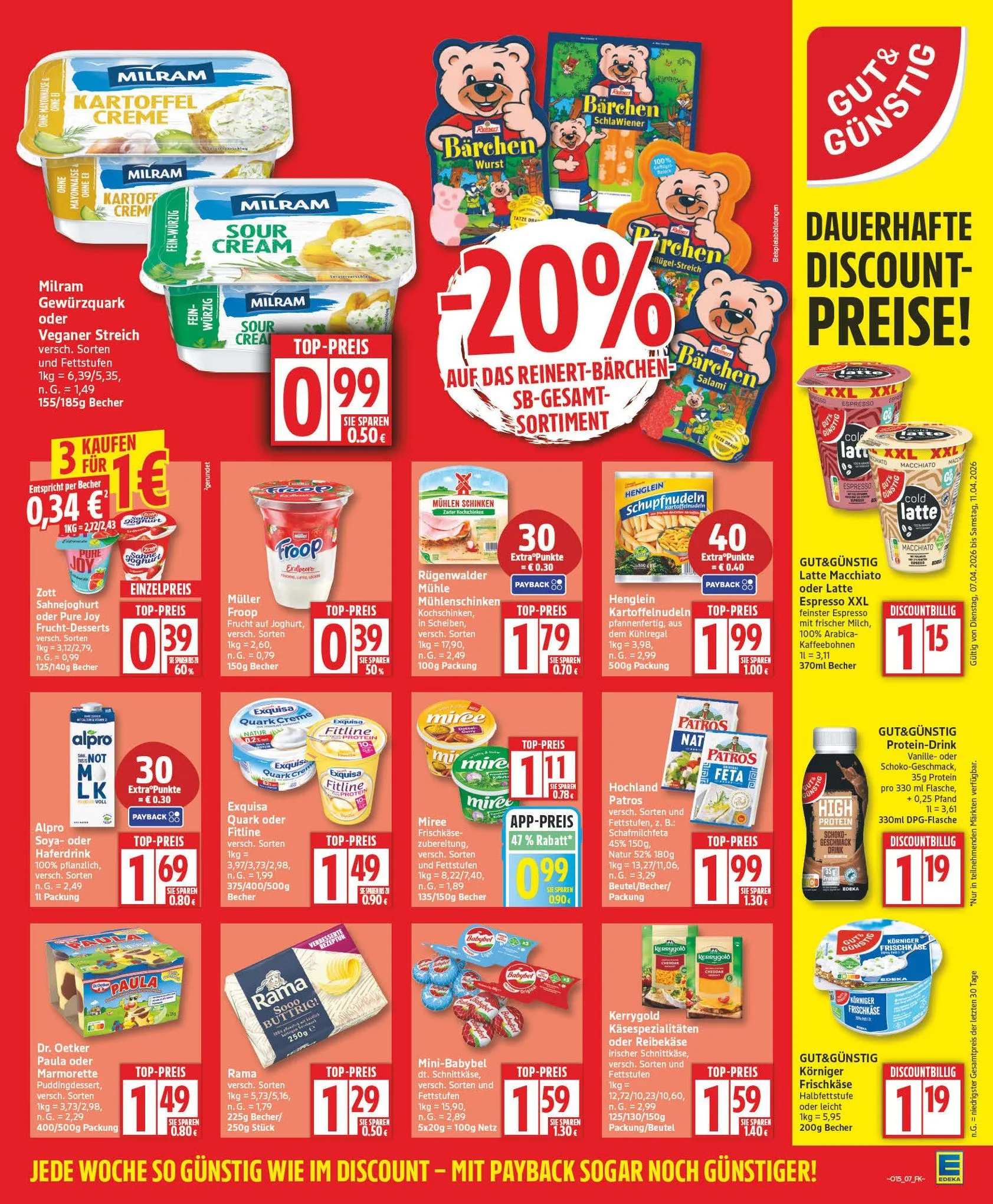 Edeka Prospekte von 7. April bis 11. April 2026 - Prospekt seite 7