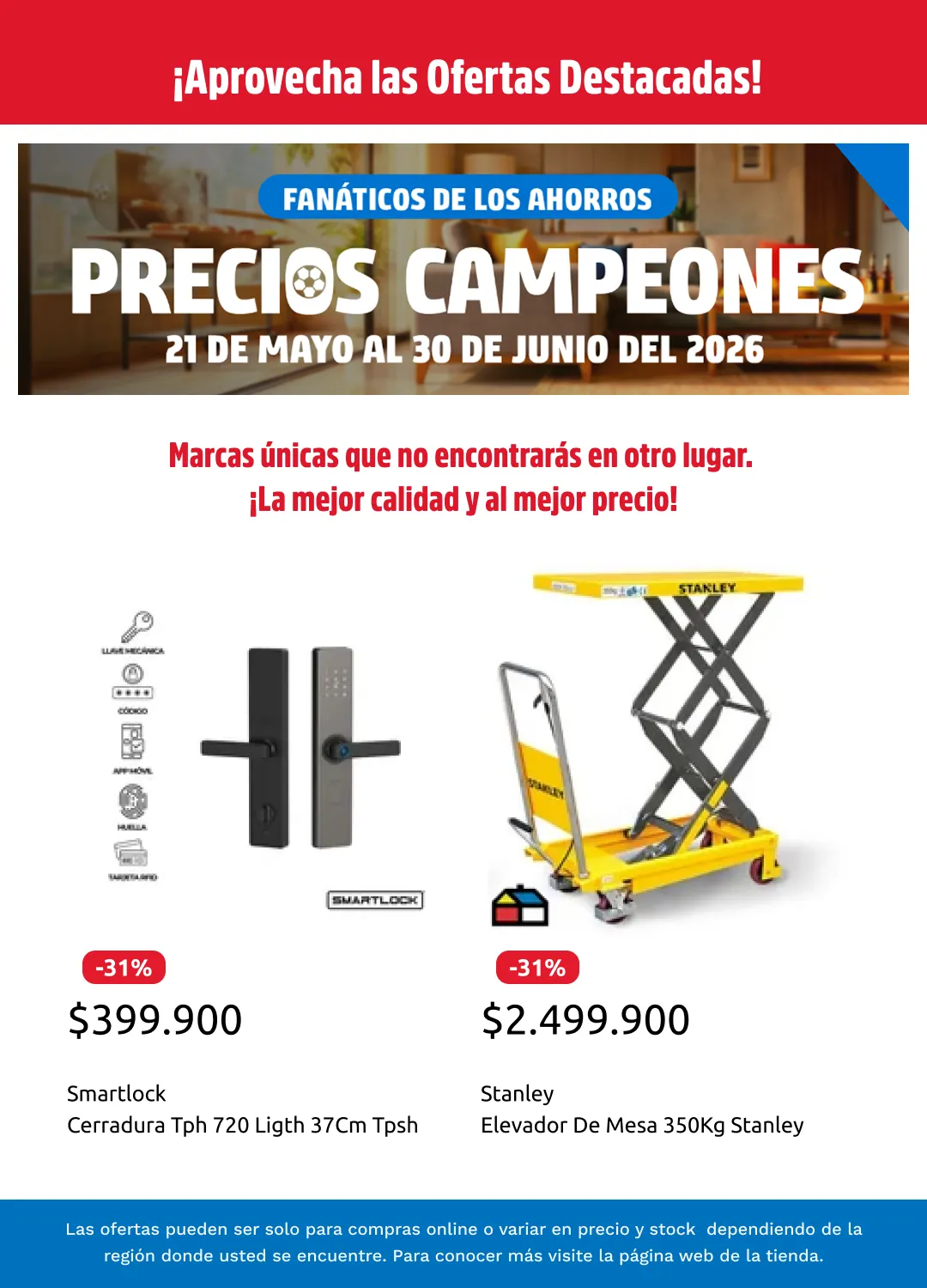 Catalogo de  Homecenter Ofertas 1 de junio al 15 de junio 2026 - Pag 7