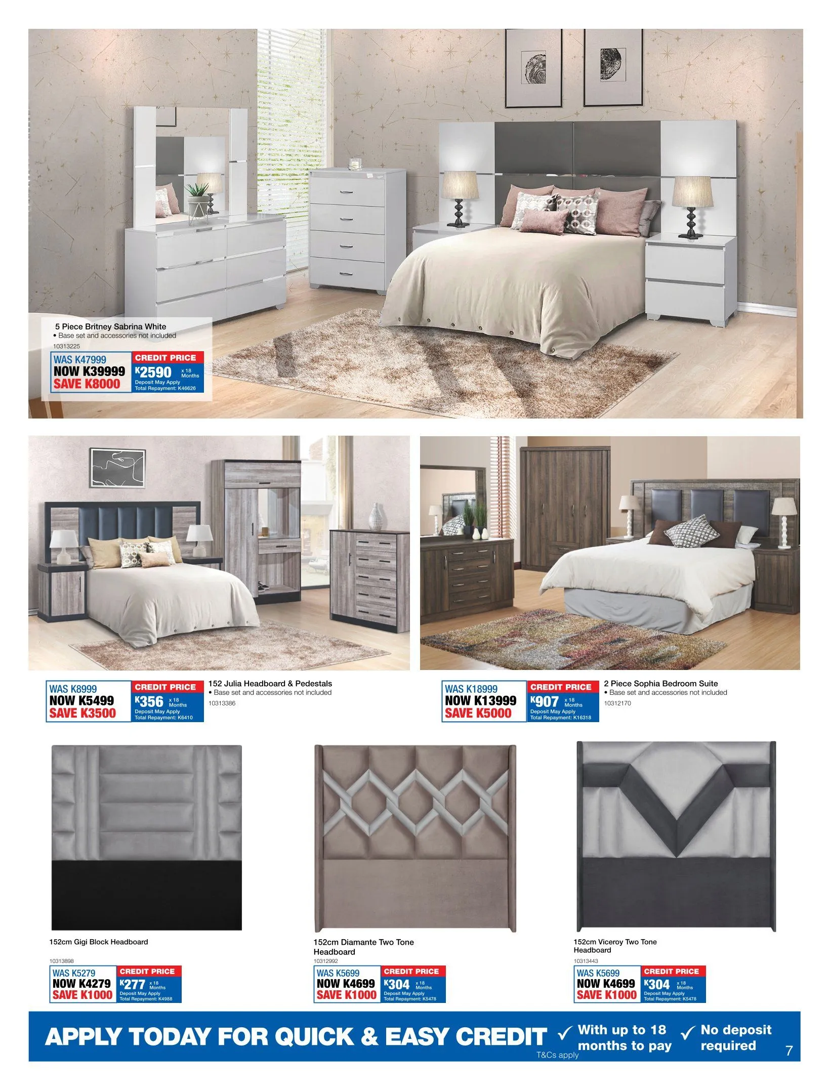 OK Furniture Sales from 18 May to 17 June 2026 - Catalogue Page 7