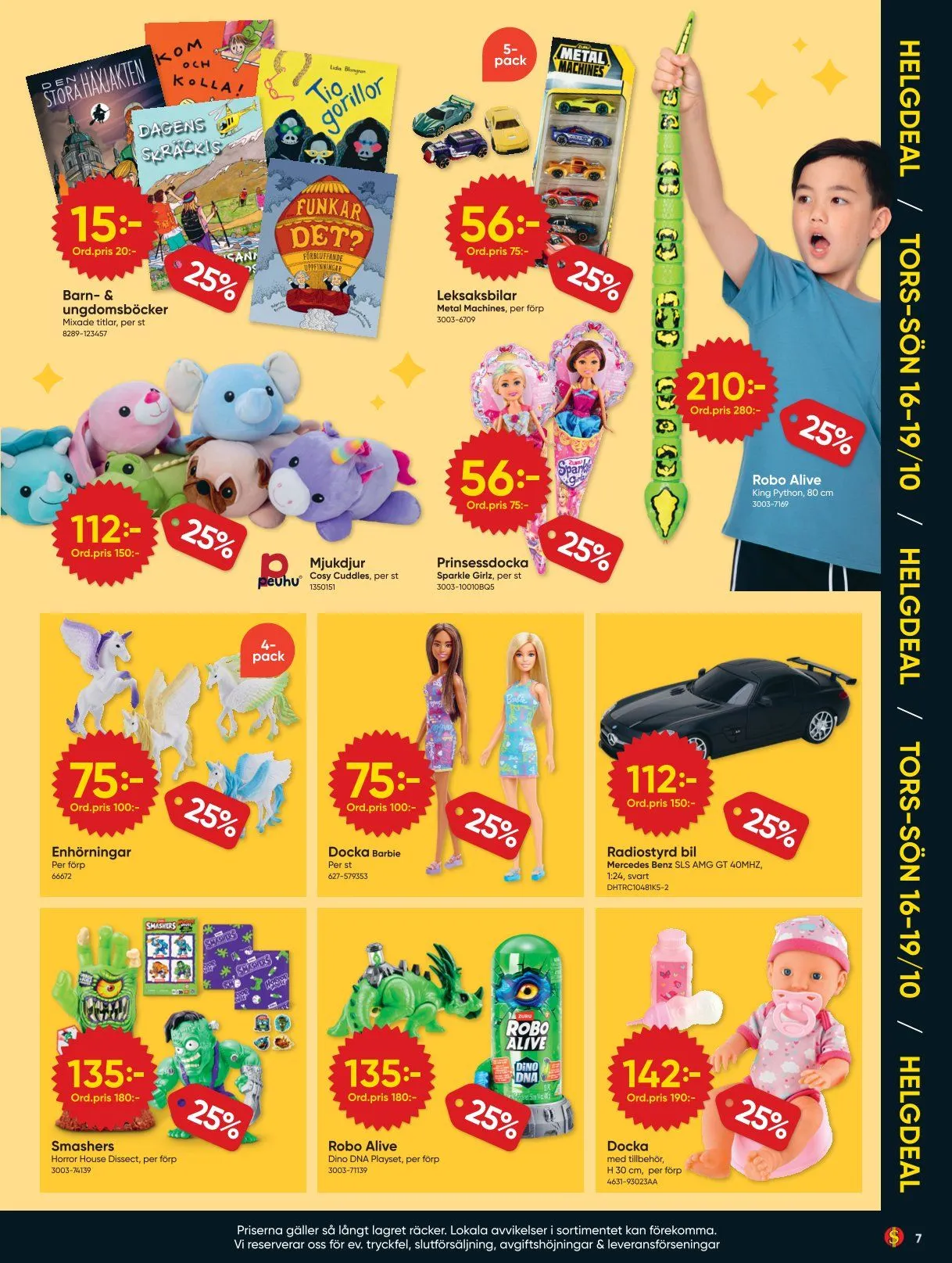 DollarStore Erbjudanden från 13 oktober till 19 oktober 2025 - Reklamblad sidor 7