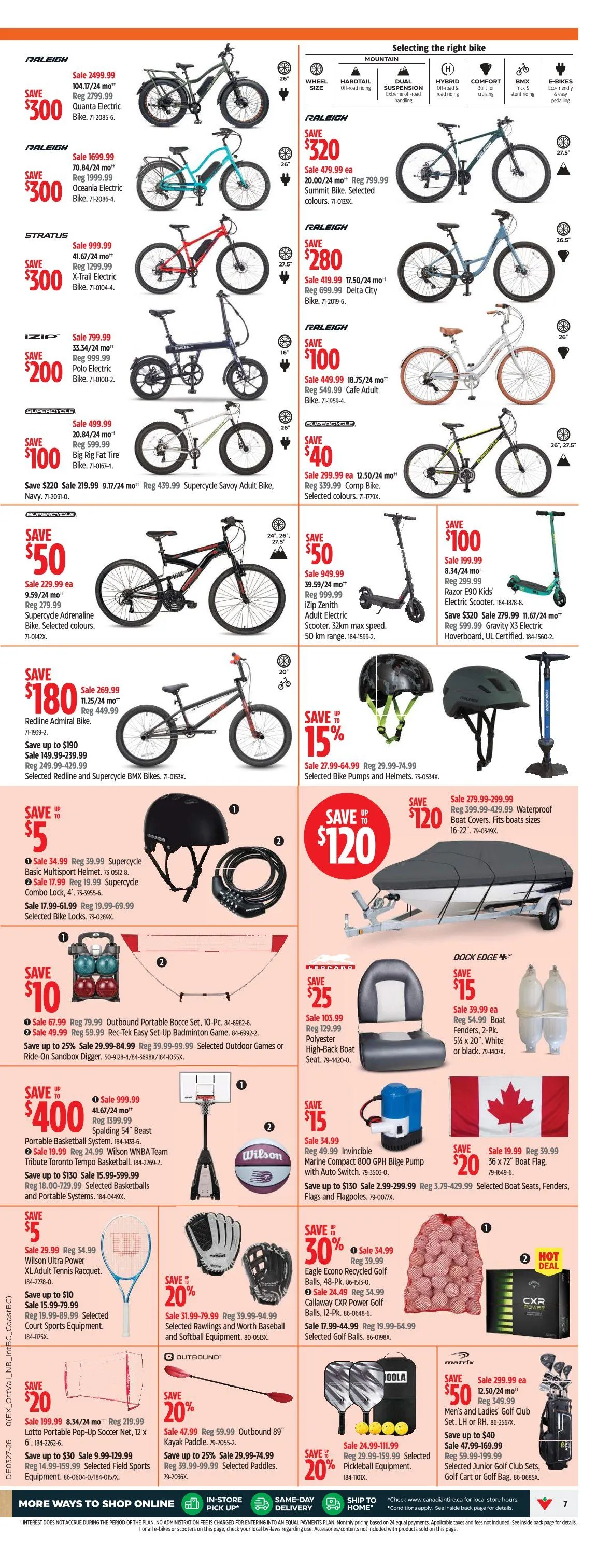 Canadian Tire Sales from July 2 to July 8 2026 - flyer page 7