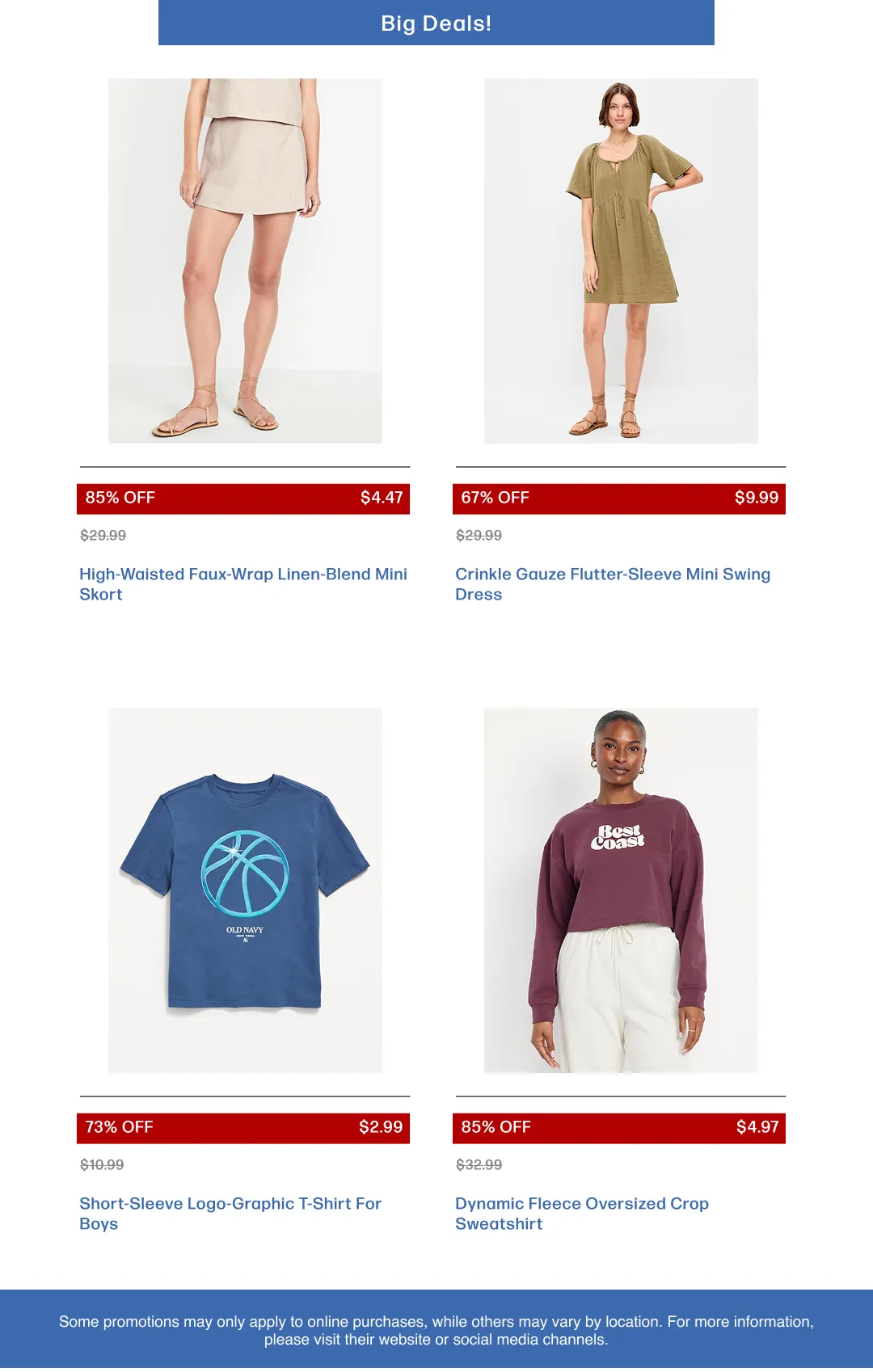 Weekly ad Old Navy Sales from May 27 to June 10 2026 - Page 7