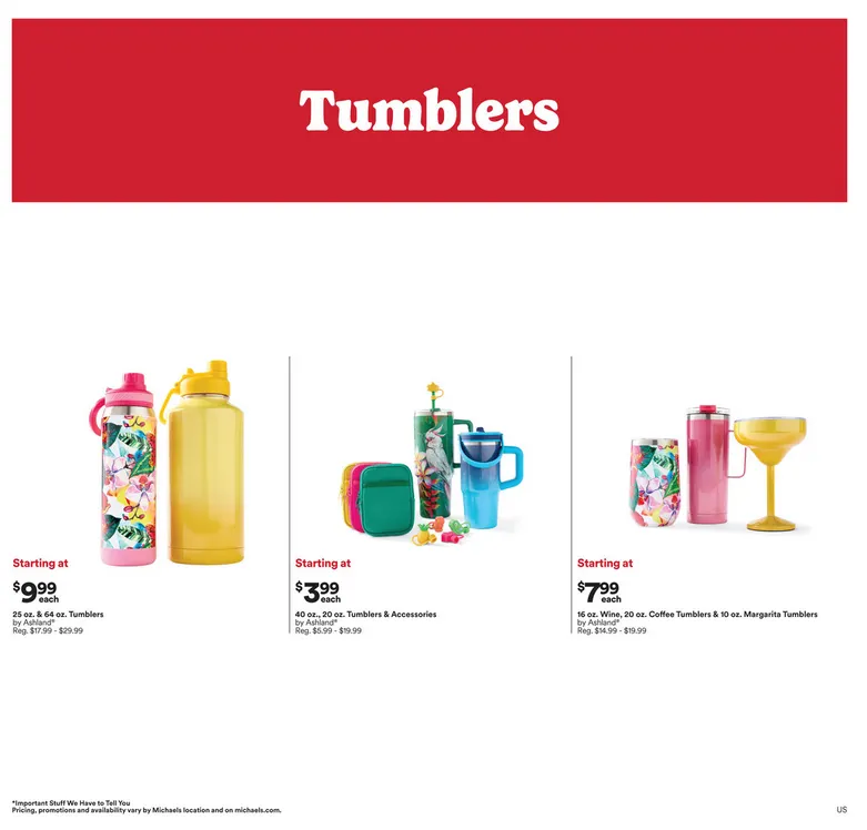 Weekly promotion  Michaels Sales spanning from May 5 to May 9 2026 - Page 7 for Catalogue 365