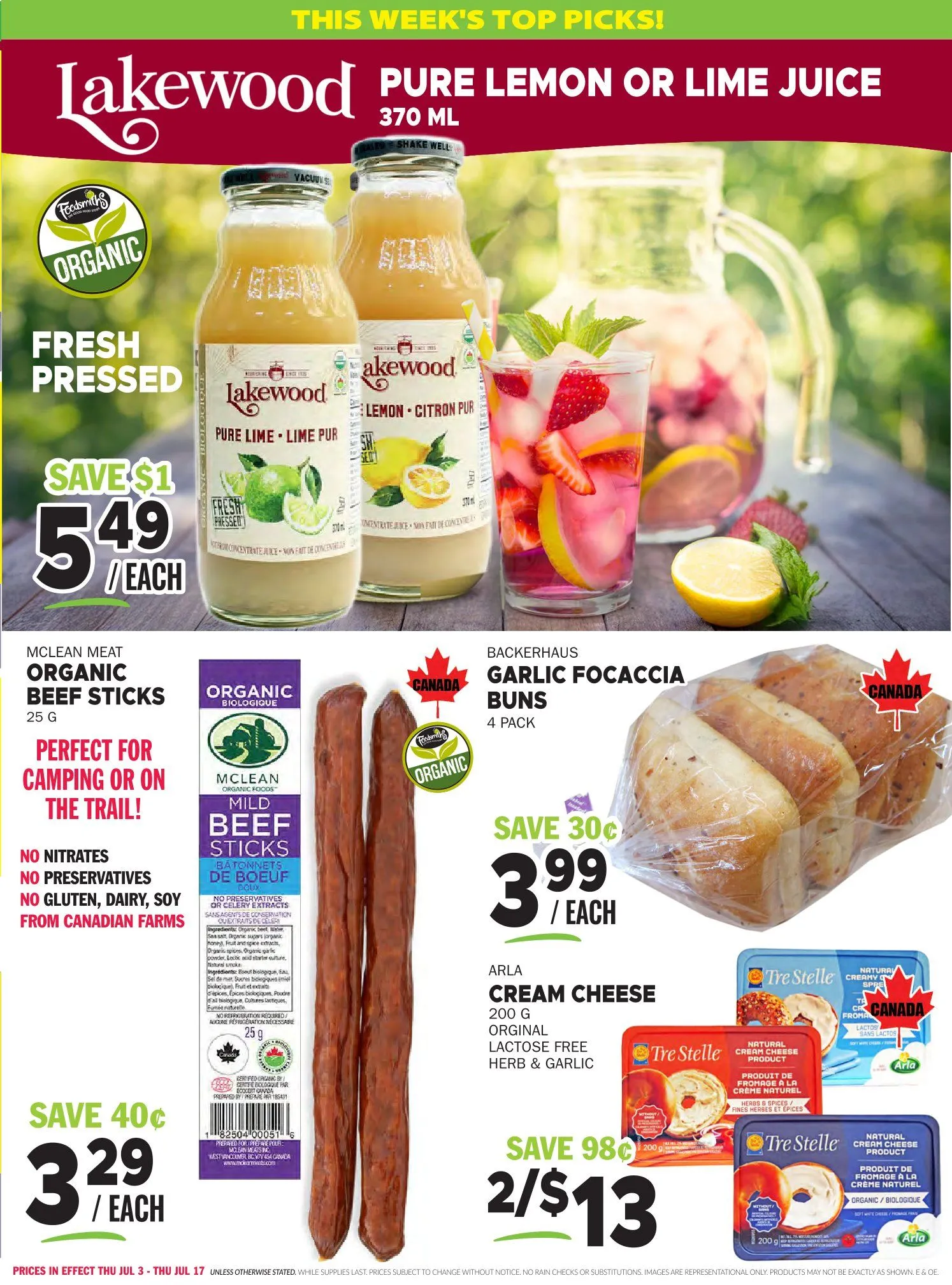 Foodsmiths Sales from July 3 to July 17 2025 - flyer page 7