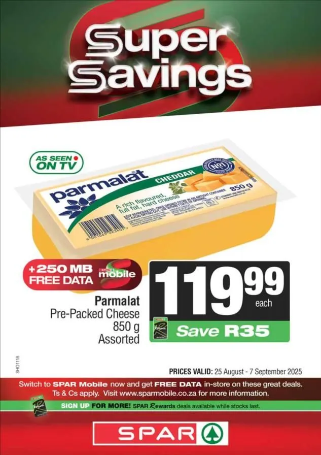SPAR weekly ads from 25 August to 7 September 2025 - Catalogue Page 5